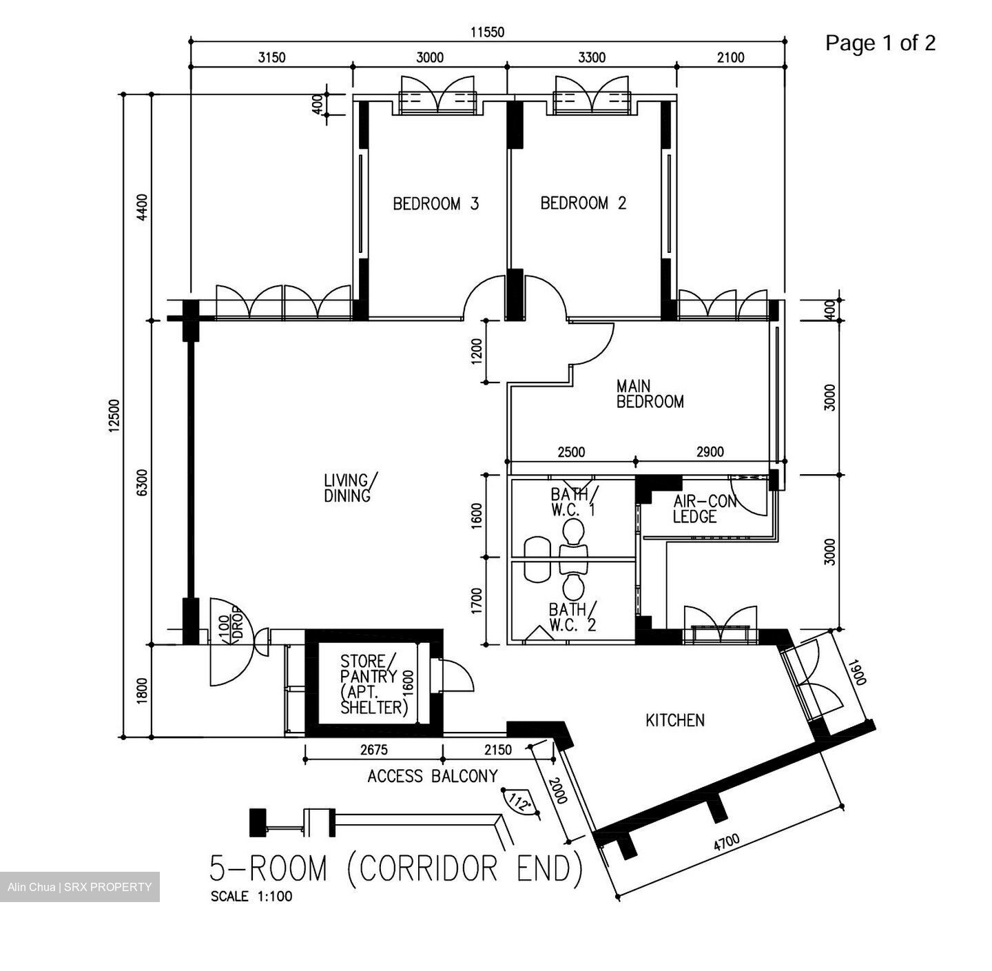 Blk 650B Jurong West Street 61 (Jurong West), HDB 5 Rooms #635011001